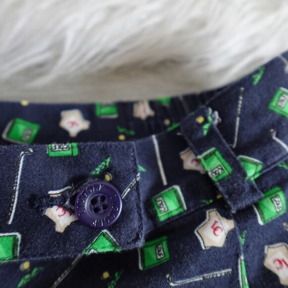 Liz Golf Vintage 90s Graphic Putter High Rise Baggy Wide Leg Shorts Small - Picture 6 of 8